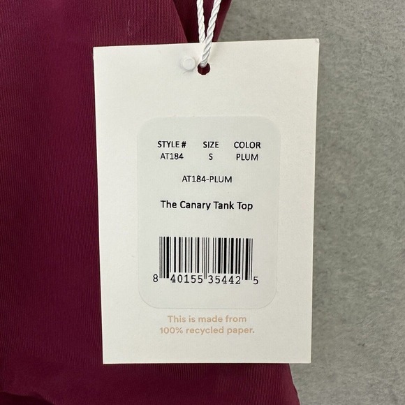 Andie Swimwear The Canary Tank Top Women Sz S Underwire Support Adjustable Comfy - Picture 6 of 10